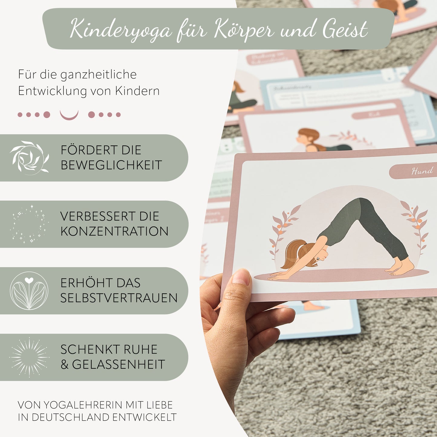 Kinderyoga Bildkarten